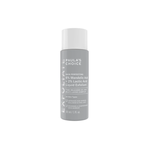 6% Mandelic Acid + 2% Lactic Acid Liquid Exfoliant