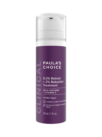0.3% Retinol + 2% Bakuchiol Treatment